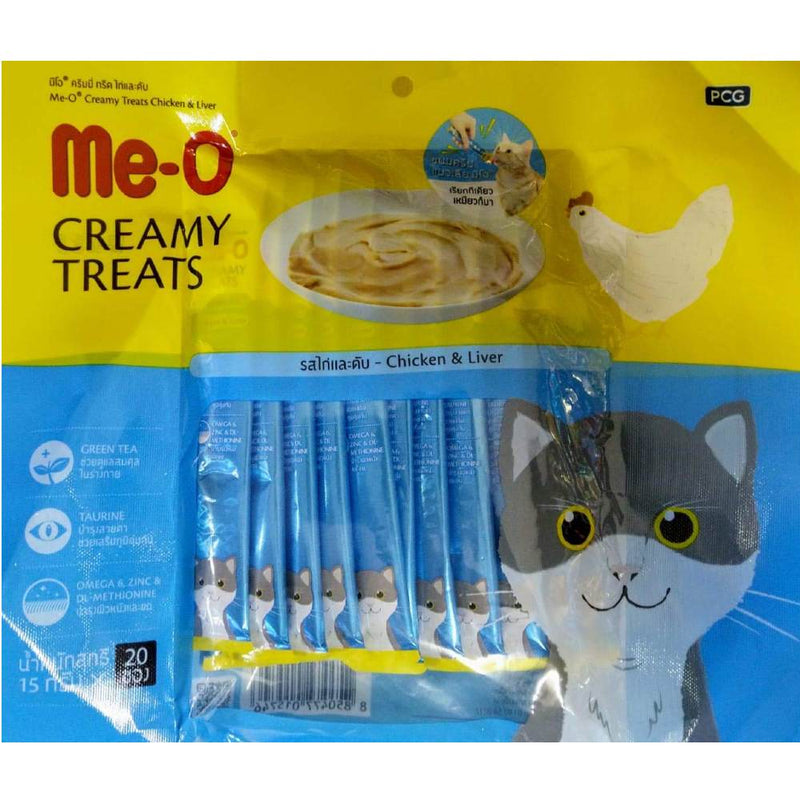 Meo Creamy Treats In Chicken &amp; Liver Flavour
