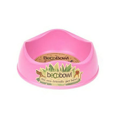 Beco Pets Bamboo, Eco-friendly Dog Bowl - Pink