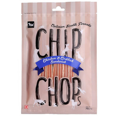 Chip Chops Chicken &amp; Codfish Sandwich 70 gms