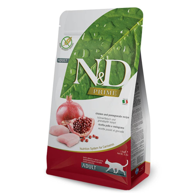 Farmina N&amp;D Prime Chicken and Pomegranate, Adult Cat Dry Food