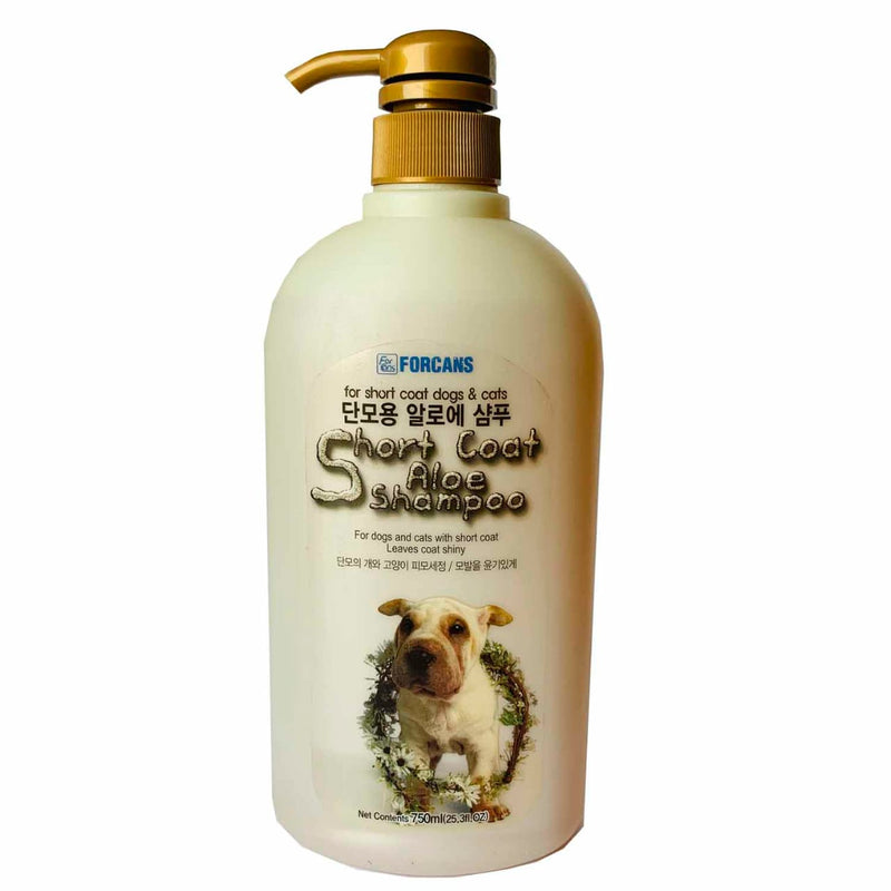 Forcans Short coat Aloe shampoo 750 ml