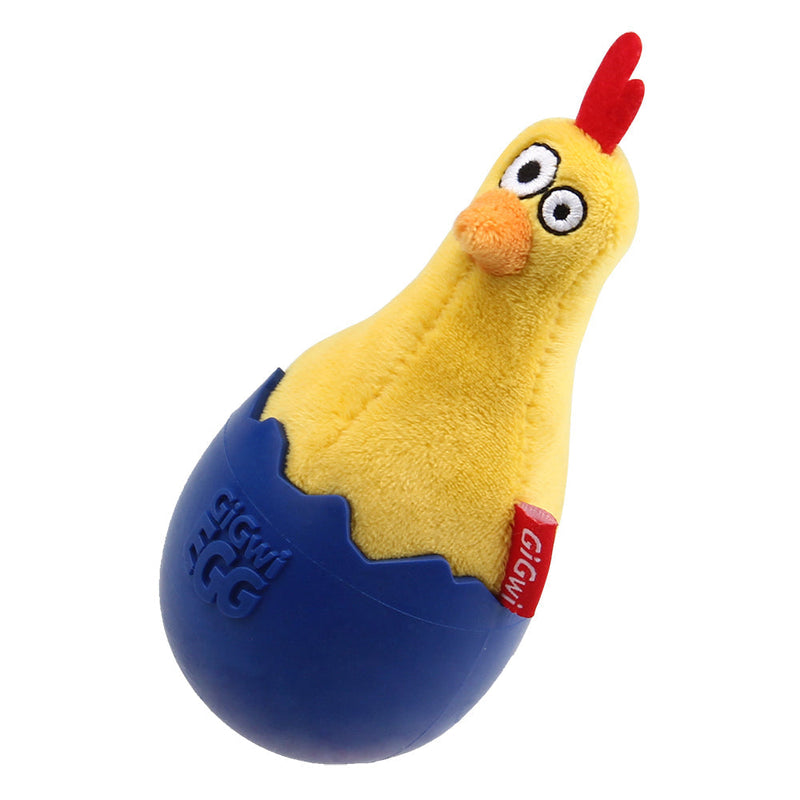GiGwi Egg Wobble Fun Cock TPR &amp; Plush Combination