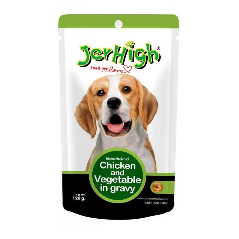 Jerhigh Chicken and Vegetables in Gravy Pouch