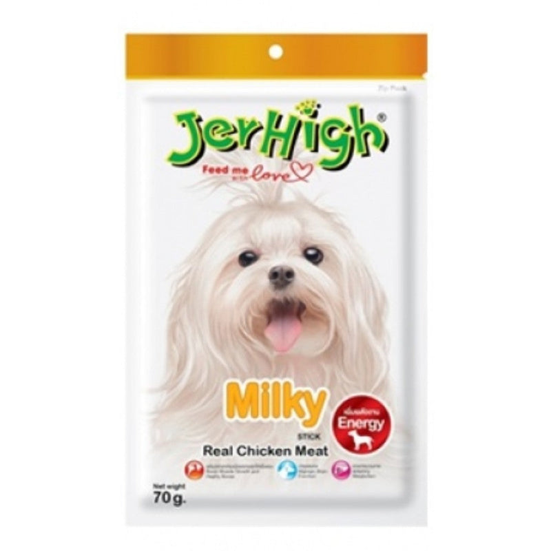 Jerhigh Chicken Milky Treats For Dogs, 70 gms