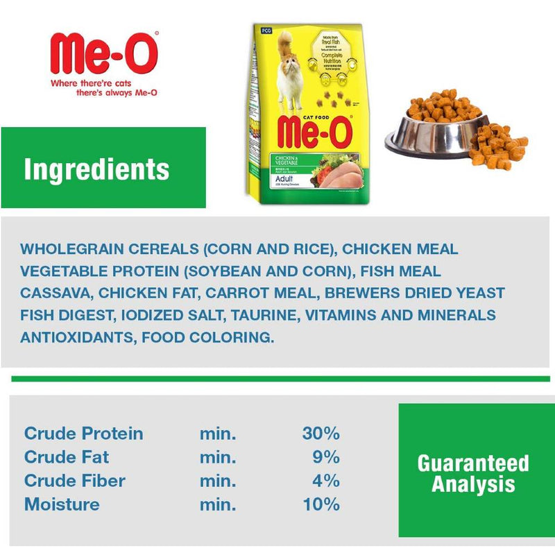 Meo Chicken &amp; Vegetables Dry Food 7 kg