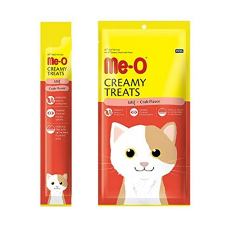 Meo Creamy Treats in Crab Flavour