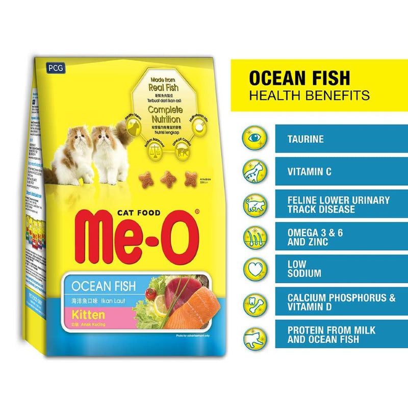Meo Kitten Ocean Fish Dry Food 2.8kg