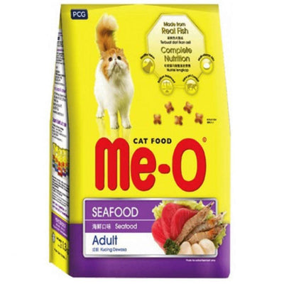 Meo Seafood Flavour Dry Food for Adult Cats