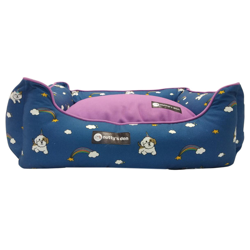 Nuttys Den Unicorn Love Lounger Bed - 100 percent Cotton Beds