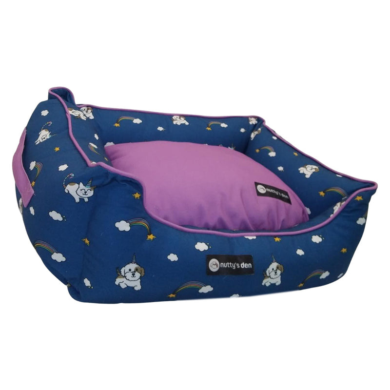 Nuttys Den Unicorn Love Lounger Bed - 100 percent Cotton Beds