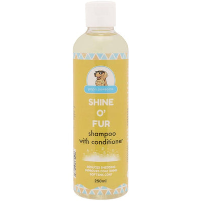 Papa Pawsome Shine o Fur Shampoo with conditioner For Dogs 250ml