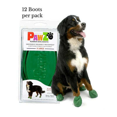 Protex Pawz Rubber Boots - X Large (Green)