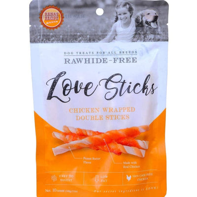Renas Recipe Love Sticks, Chicken Wrapped Double sticks, 10 pieces