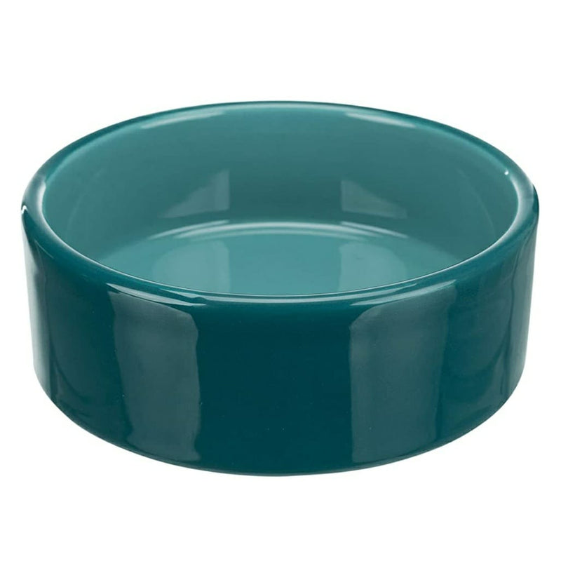 Trixie Ceramic Bowl Turquoise 300ml, Diameter 12cm