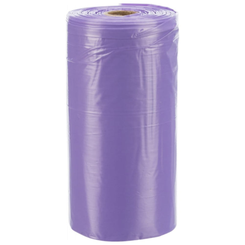 Trixie Dog Poop Bags with Lavender Scent, 4 Rolls of 20 Bags, Purple