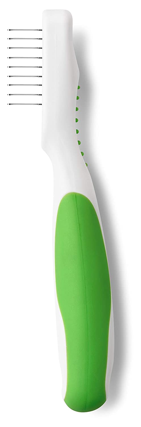 Andis de-matting tool white & lime green