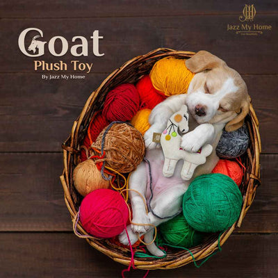 Jazz My Home Goat Plush Toy