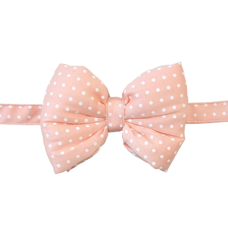 Mutt Of Course Peachy Perfect Bow - Bow tie for pets
