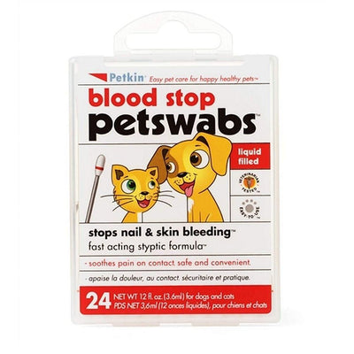 Petkin Blood stop Swabs 24 Swabs
