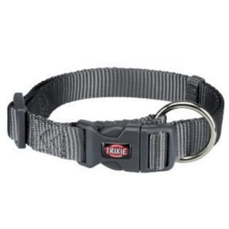 Trixie Premium Semi-Choke Dog Collar Chain 35-50 cm/20mm, Graphite, M - L