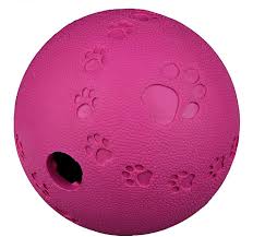 Trixie Snack Ball Interactive Toy, Natural Rubber Toy For Dogs