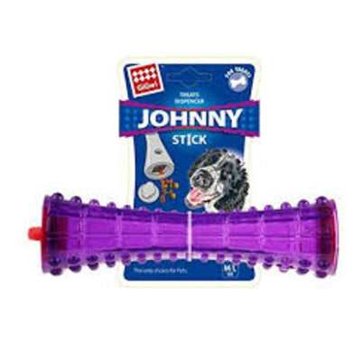 Gigwi Treats Dispenser Johnny Stick Transparent - Purple