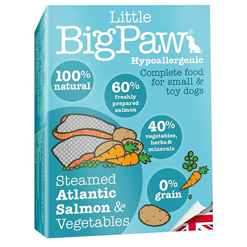 Little Big Paw, Steamed Atlantic Salmon & Vegetables, Wet Dog Food, 150 g