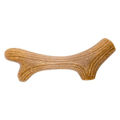 Gigwi Dog Chew Wooden Antler With Natural Wood And Synthetic Material
